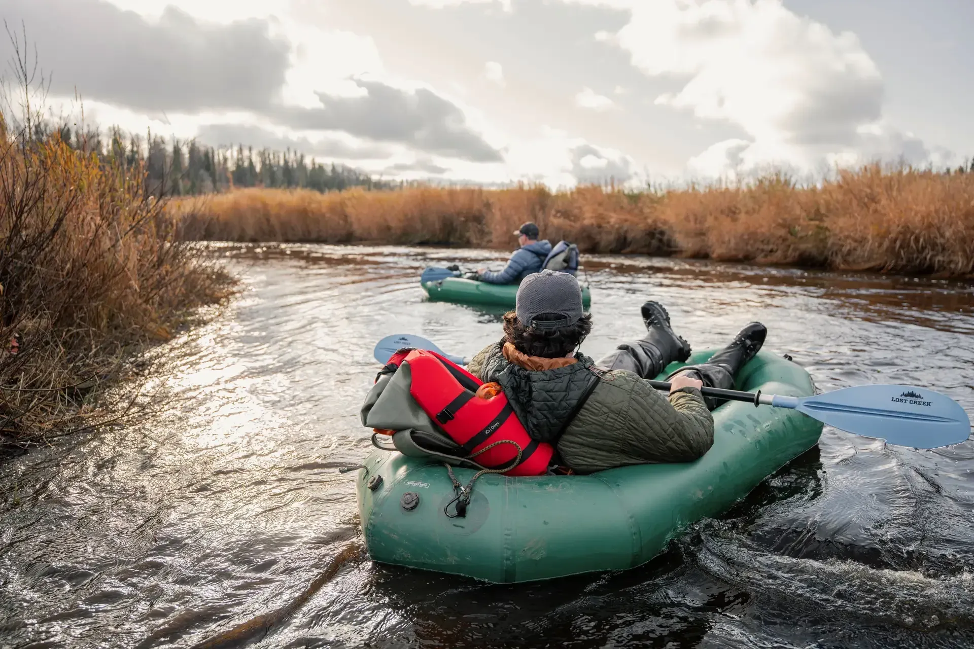 Kenai Peninsula river at first light, the river that cannot blow out